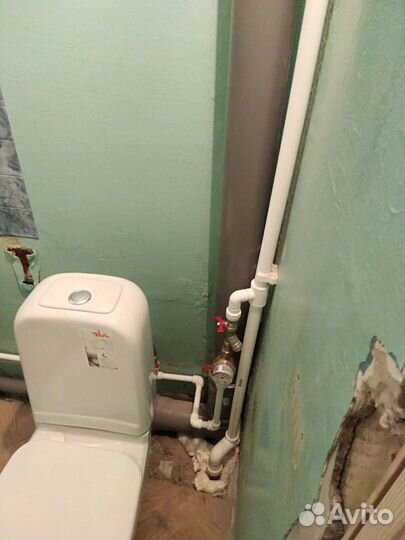 Замена отопления, водопровода и прочие сантехработ