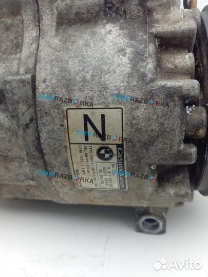 Компрессор кондиционера BMW X5 E53 рест. 2005