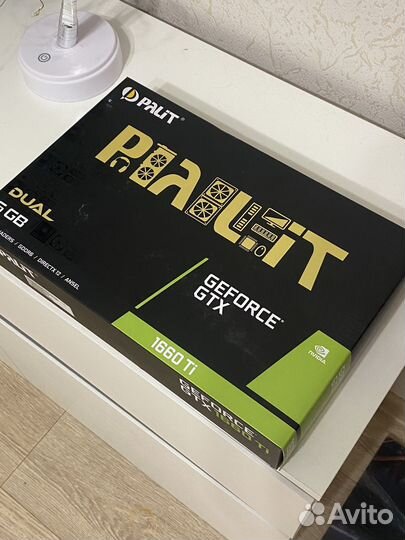 Видеокарта Palit GeForce GTX 1660 Ti Dual 6GB