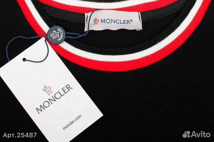 Футболка мужская moncler новая (стильный) 44(XS/S)