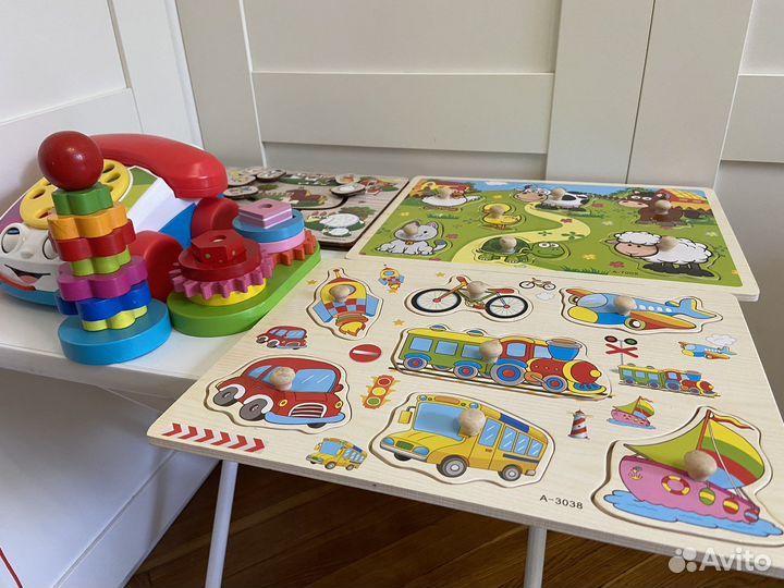 Развивающие игрушки от 2 лет пакетом