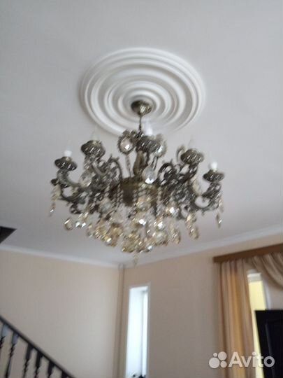 Люстра сборка установка