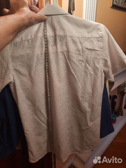 Рубашка белая для школы и сада (до 12 лет