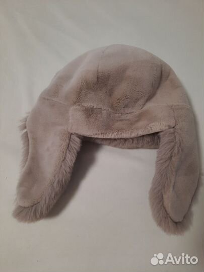 Шапка ушанка зимняя женская