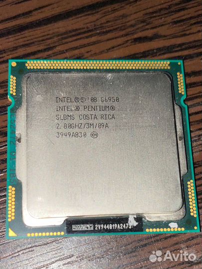 Процессор intel pentium g6950 / 1156
