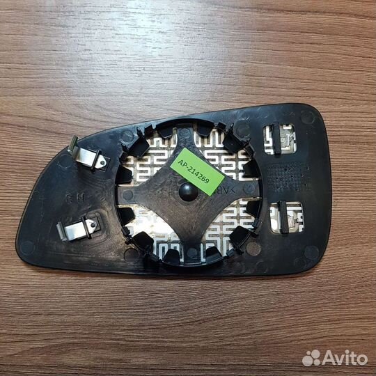 Правый узкий зеркальный элемент Opel Astra H