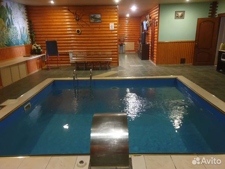 Русская баня на дровах