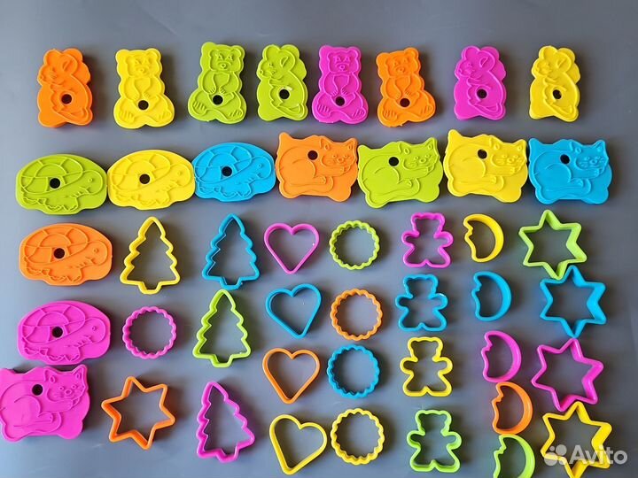 Набор формочек для печенья 45 шт