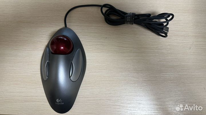 Трекбол проводной Logitech Trackman Marble