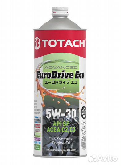 Масло моторное totachi eurodrive ECO 5W-30 SN P