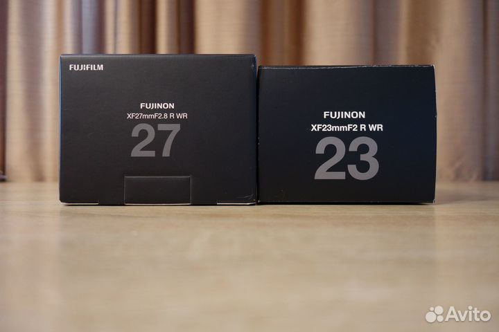 Fujifilm XF 23 mm F 2 R WR и XF 27 mm F 2.8 R WR
