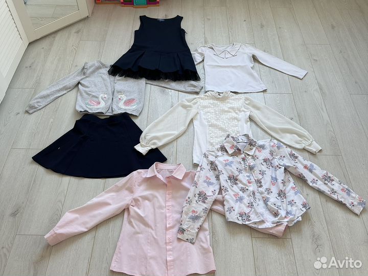 Пакет школьной одежды для девочки 128-134