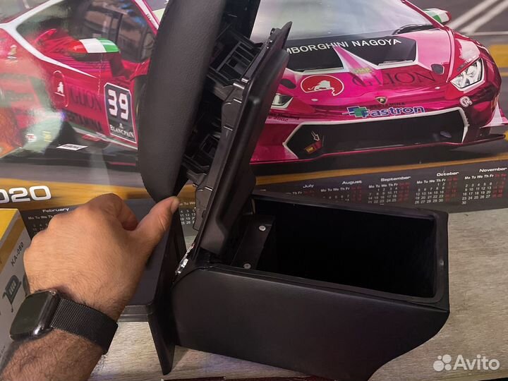 Подлокотник универсальный AC-481 чёрный