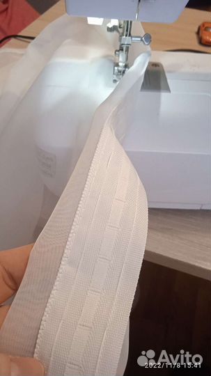 Тюль. Вуаль белый