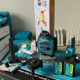 Лазерный уровень Makita 4D. Тренога в комплекте