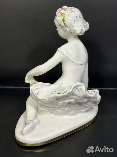 Статуэтка Юная балерина Машенька, лфз, СССР