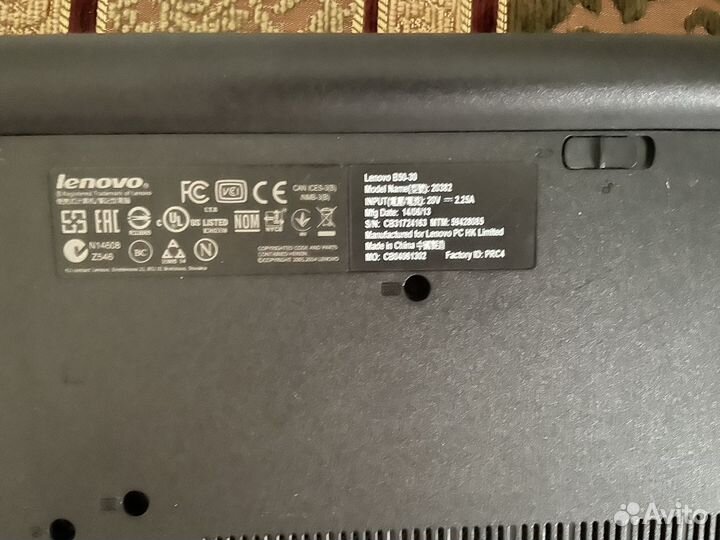 Ноутбук Lenovo b50-30