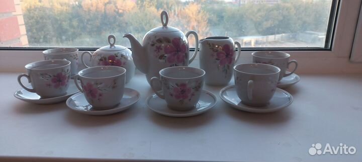 Сервиз фарфоровый чайный