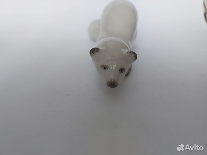 Статуэтка фарфор куница, соболь, горностай