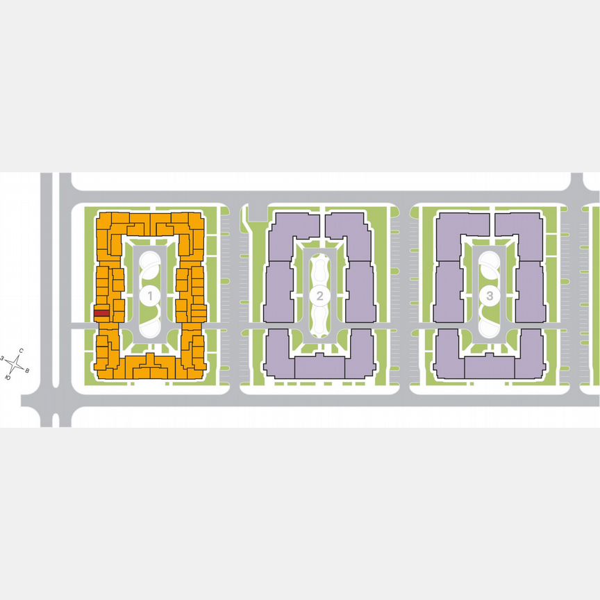 Квартира-студия, 25,1 м², 3/4 эт.