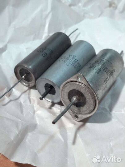 Конденсаторы для звука кбп-ф, 0.22 мкф