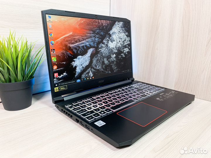 Игровой ноутбук Acer Nitro i5-10Th/RTX3060/16Gb