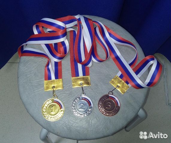 Медаль серебряная за 2 место спортивная Магазин