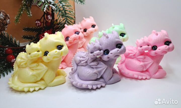 Мыло ручной работы новый год