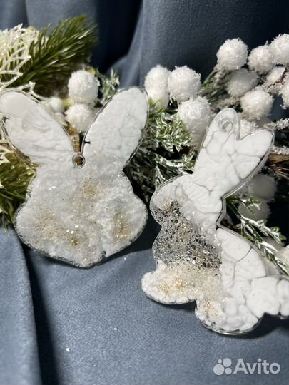 Новогодние игрушки ручной работы