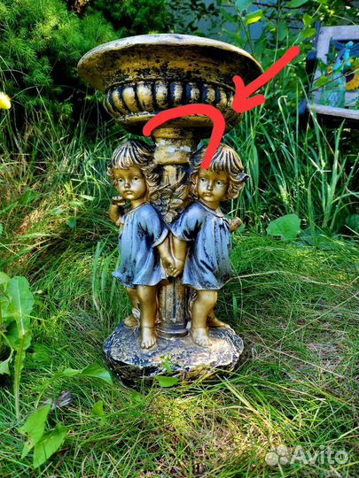 Садовые фигуры с дефектами