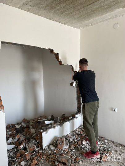 Демонтаж/подготовка квартиры к ремонту, снос домов