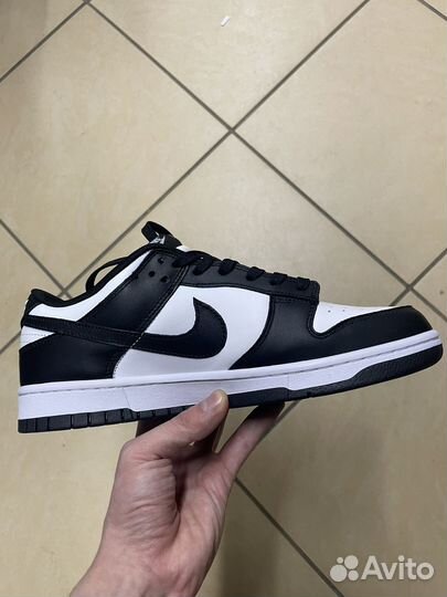 Nike Dunk Low retro white black, из Финляндии