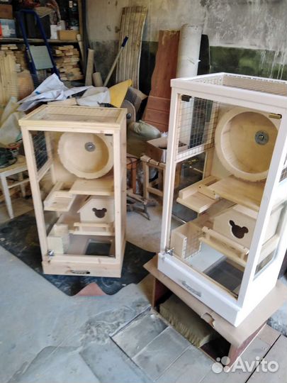 Витрина для шиншилл, белок летяг других грызунов