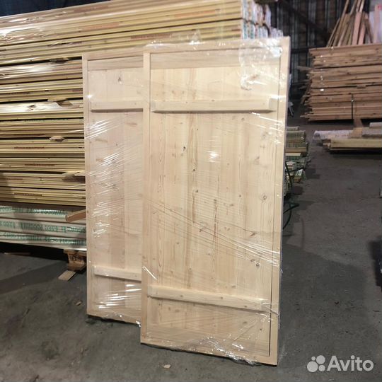 Двери для бани на клиньях, хвоя, 700*1500*90 мм