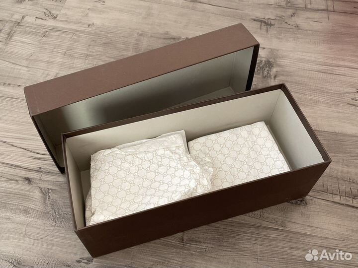 Коробка gucci оригинал для обуви гуччи