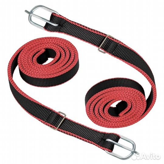 Ремень стременной для лошади двойной капрон (пара)