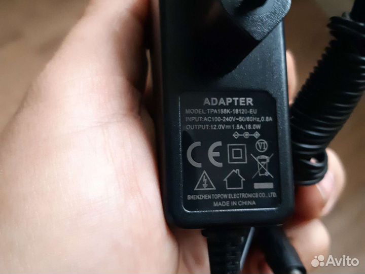 Блок питания 12v 1.5A оптом