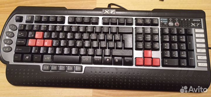 Клавиатура А4тесн модель G800V (Д)