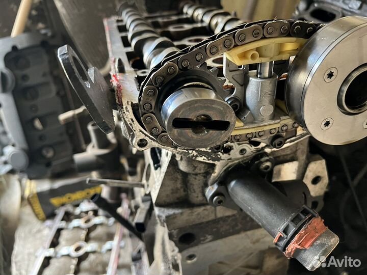 Двигатель 2.0 fsi BVY разбор