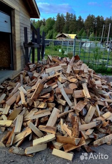 Дрова качественные от 1 куба любых пород древесины