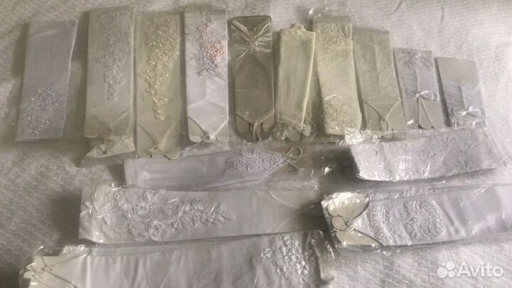 Перчатки и митенки свадебные и детские