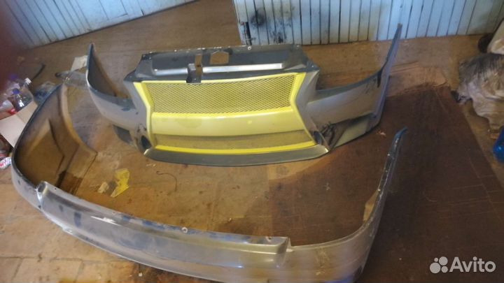 Бампер тюнинг на priora