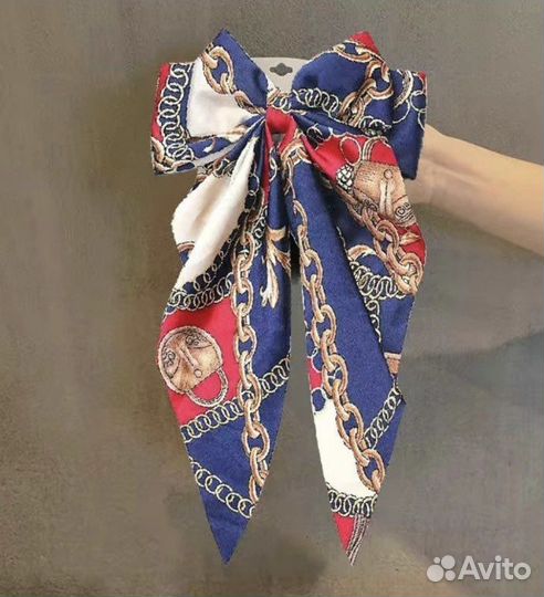 Бант, заколка, прическа, бантик, резинка