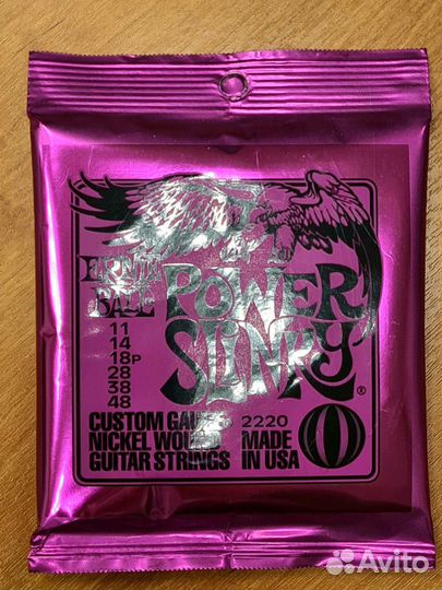 Струны Ernie Ball Power Slinky 11-48