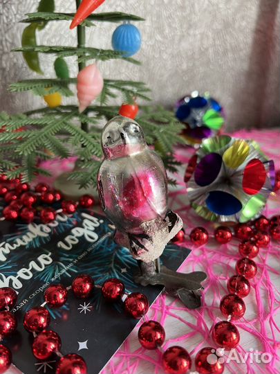 Елочная игрушка «Птичка-синичка»