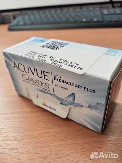 Линзы контактные acuvue oasys двухнедельные