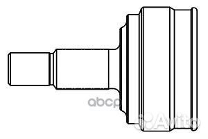 Шрус наружный к-т ford mondeo III (B5Y) 818007 GSP
