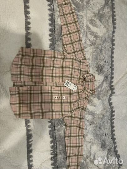 Рубашка uniqlo в клетку