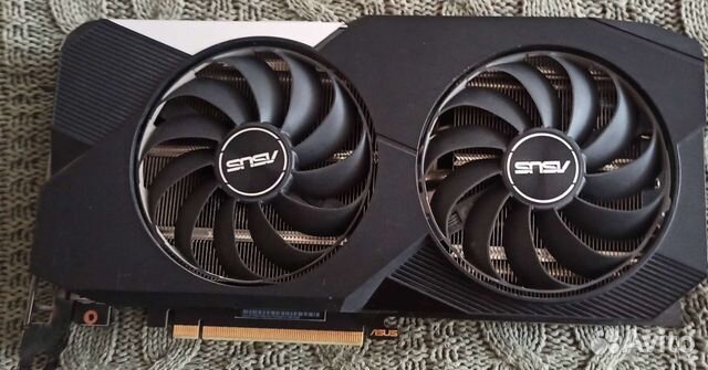 Видеокарта asus dual rtx3060ti