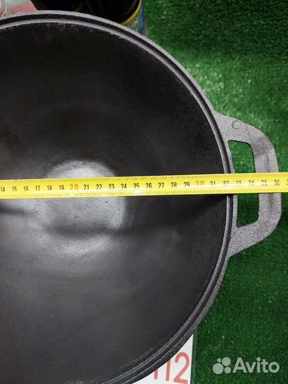 Кастрюля чугунная 6 лит вок
